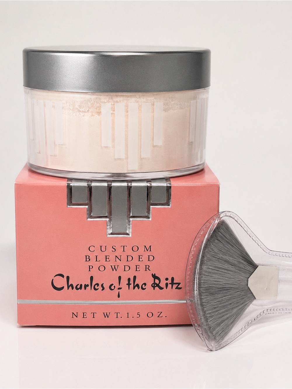 New In Box Vintage Charles of the Ritz Custom Blended Setting Powder Soft Pink